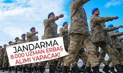 Jandarma 8 bin uzman erbaş alacak!