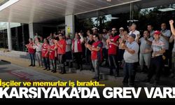 Karşıyaka Belediyesi’nde grev sürüyor… İşçiler de memurlar da iş bıraktı!