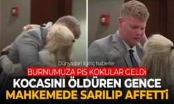 Kocasını öldüren gence sarılıp affetti