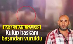 Kulüp başkanı başından vurularak öldürüldü!