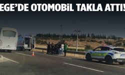 Kütahya’da otomobil takla attı! Yaralılar var…
