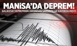 Manisa'da 4,1 büyüklüğünde deprem
