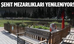 Manisa’da şehit mezarlıkları yenileniyor