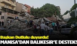 Manisa Büyükşehir Belediyesi’nden deprem bölgesine destek
