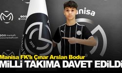 Manisa FK’lı Çınar Arslan Bodur’a milli davet