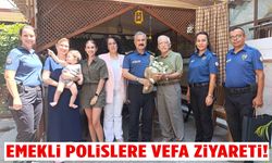Emekli polislere vefa ziyareti!
