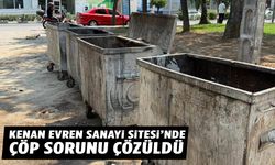 Kenan Evren Sanayi Sitesi’nde çöp sorunu çözüldü