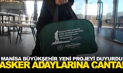 Manisa’da askere gideceklere ‘Asker çantası’