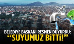 Manisa’da belediye başkanı resmen duyurdu: “Suyumuz bitti!”