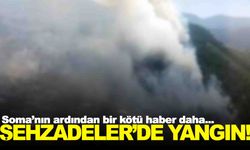 Manisa’da bir yangın da Şehzadeler’de… Müdahale başladı!