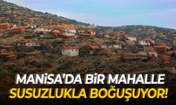 Manisa’da dağlardan su taşımak zorunda kalan mahalle halkı isyan etti!