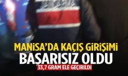 Manisa’da kaçış girişimi başarısız oldu! 33,7 gram ele geçirildi…