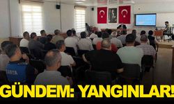 Manisa’da muhtarlarla toplantı… Konu: Orman yangınları!