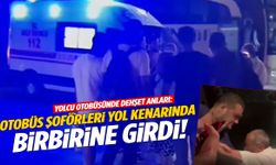 Manisa’da otobüste olaylı yolculuk… 2 şoför arasında bıçaklı kavga!