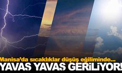 Manisa’da sıcaklıklar düşme eğiliminde… Az da olsa gerileme olacak!