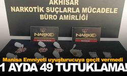 Manisa’da temmuz ayında 49 kişi tutuklandı… Manisa Emniyeti detayları paylaştı!