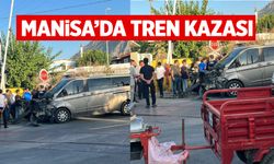 Manisa'da tren kazası: Faciadan dönüldü
