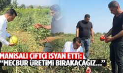 Manisalı çiftçi isyan etti: “Mecbur üretimi bırakacağız…”