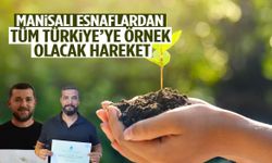 Manisalı esnaflardan tüm Türkiye’ye örnek olacak hareket!