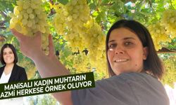 Manisalı kadın muhtarın ilham veren hikayesi… Mahallesine de bağlarına da sahip çıkıyor!