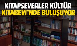 Kitapseverler Kültür Kitabevi’nde buluşuyor