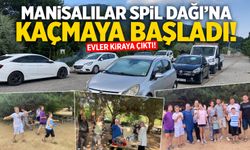 Manisalılar Spil Dağı'na kaçıyor