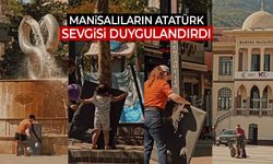 Manisalıların Atatürk'e olan saygısı duygulandırdı