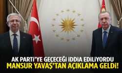 Mansur Yavaş AK Parti’ye mi geçiyor? İddialara yanıt geldi