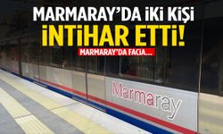 Marmaray’da 2 kişi intihar etti!