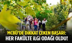 MCBÜ’de her fakülte ilgi odağı… Üniversite dolulukta rekor kırdı!