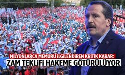 Memurlar zam teklifini hakeme götürüyor!