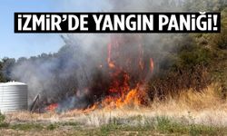 Menderes yanıyor! Gökyüzü dumanla kaplandı…