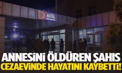 Annesini öldüren şahıs cezaevinde hayatını kaybetti