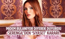 ‘Midem bulanıyor’ diyerek duyurdu: Seren Serengil’den siyaset kararı