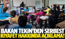 Milli Eğitim’de kıyafet tartışması: Tekin’den net mesaj
