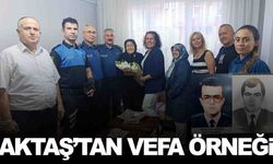 Müdür Aktaş’tan Alaşehir’de şehit ailesi ziyaretleri
