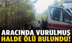 Araç içinde tüfekle ölü bulundu