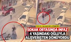 Sokak ortasında infaz! 4 yaşındaki çocukla alışverişten dönüyordu...