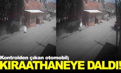 Otomobil kıraathaneye daldı: 1 ölü, 1 yaralı