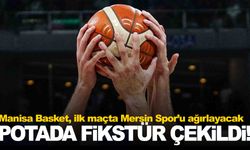 Potada yeni sezonun fikstürü çekildi… Manisa Basket ilk hafta evinde oynayacak