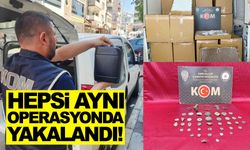 İzmir’de 8 ilçede operasyon… 5 milyon TL değerinde…