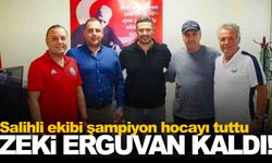 Salihli Belediyespor, Zeki Erguvan ile yeniden anlaştı