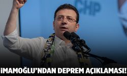 İmamoğlu’ndan deprem mesajı