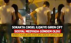 Sokakta çekilen görüntüler gündem oldu! Gerçek kısa sürede ortaya çıktı