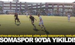 Somaspor son dakika golüyle yıkıldı!