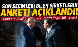 Son seçimleri bilen şirketlerin anketi ortaya çıktı!