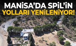 Spil Dağı'nın yolları yenileniyor!
