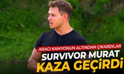 Survivor Murat kaza geçirdi: "Aracı kamyonun altından çekerken..."