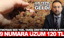 TARİŞ kuru üzüm fiyatını açıkladı!