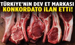 Türkiye'nin dev et markası konkordato ilan etti!